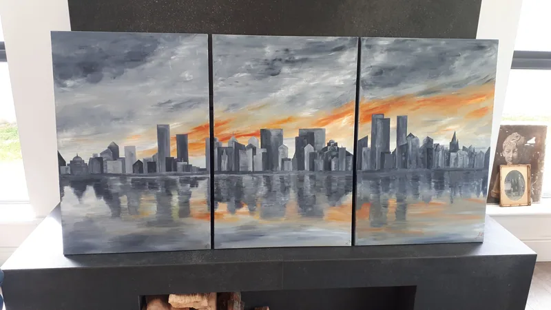 Painting by Emily K. Joynt – Abstract