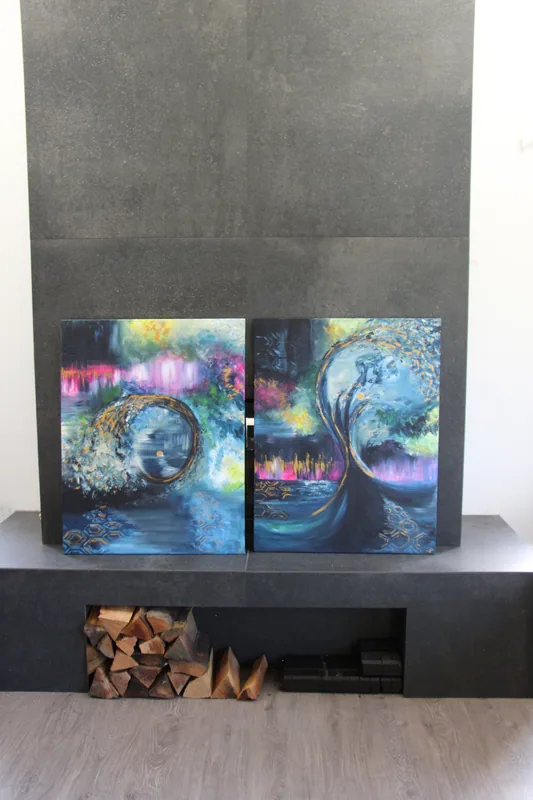 Painting by Emily K. Joynt – Abstract