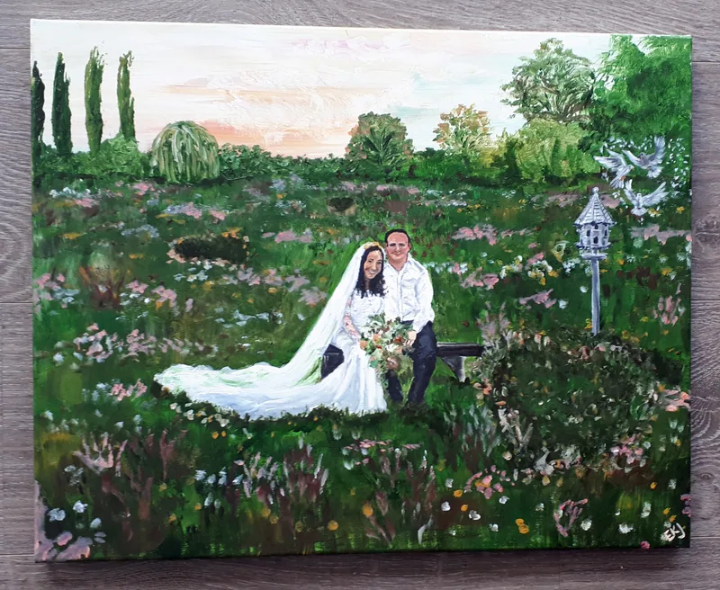 Painting by Emily K. Joynt – Weddings