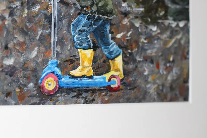 Painting by Emily K. Joynt – Family