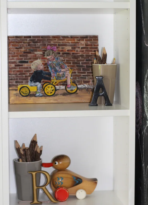 Painting by Emily K. Joynt – Family