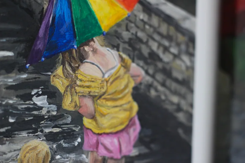 Painting by Emily K. Joynt for Jess