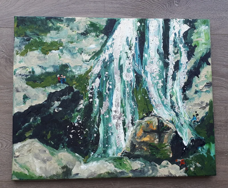 Painting by Emily K. Joynt – Abstract