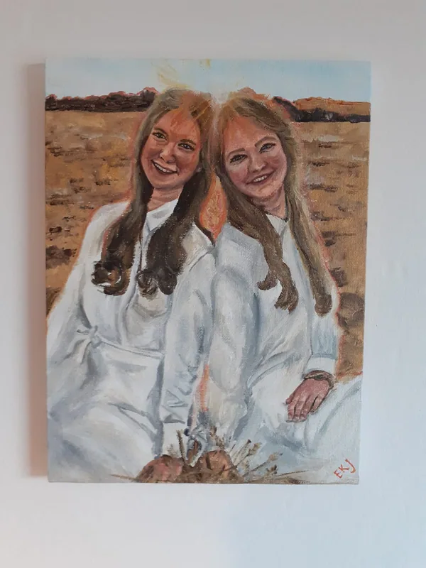 Painting by Emily K. Joynt – Family