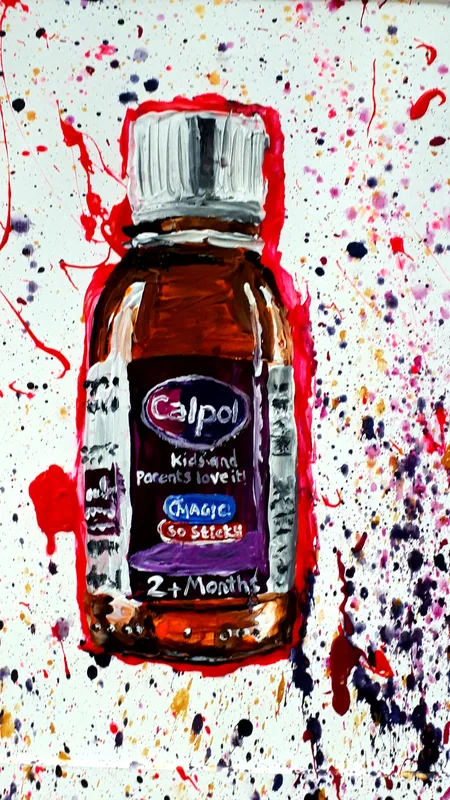 Painting by Emily K. Joynt – Grocery Pop