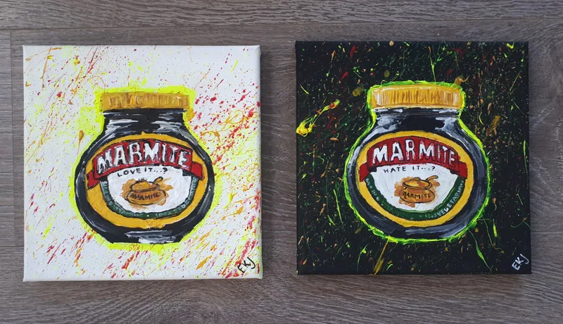 Painting by Emily K. Joynt – Grocery Pop