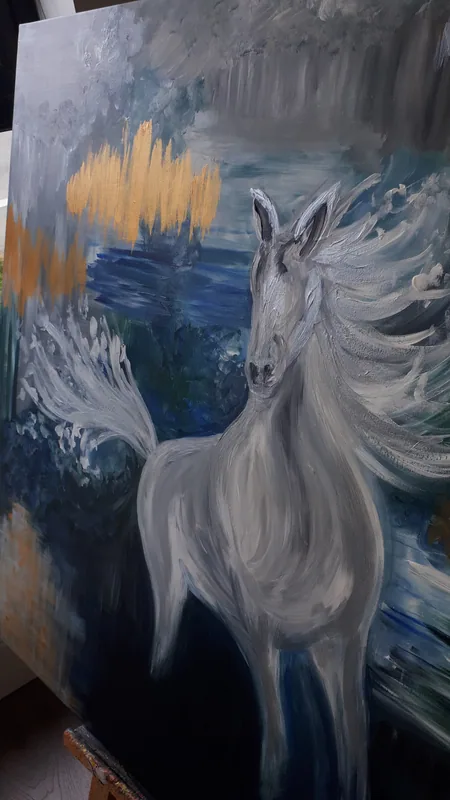 Painting by Emily K. Joynt – Abstract