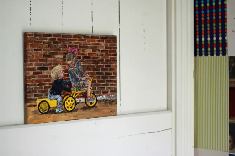 Painting by Emily K. Joynt – Family