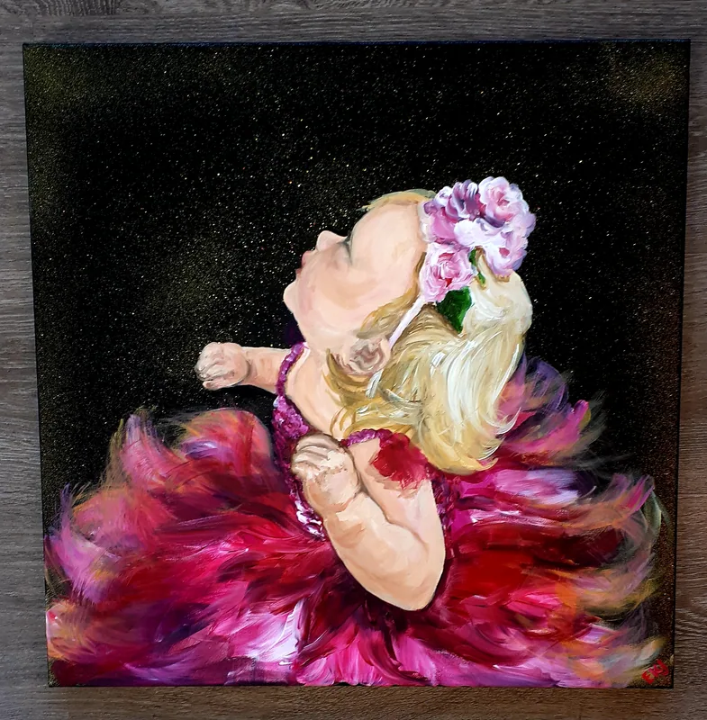 Painting by Emily K. Joynt – Family