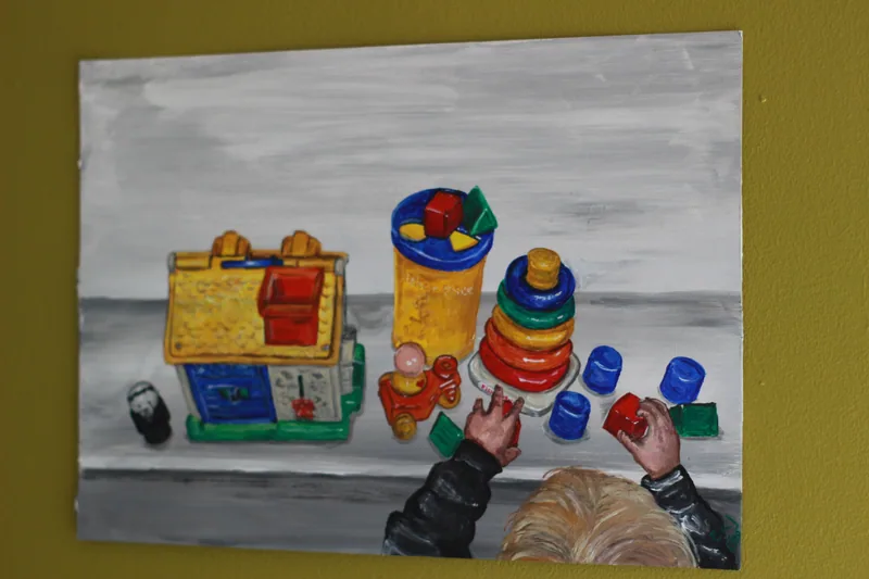 Painting by Emily K. Joynt – Family