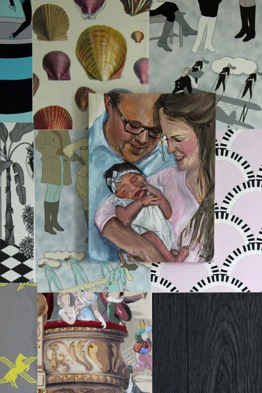 Painting by Emily K. Joynt – Family