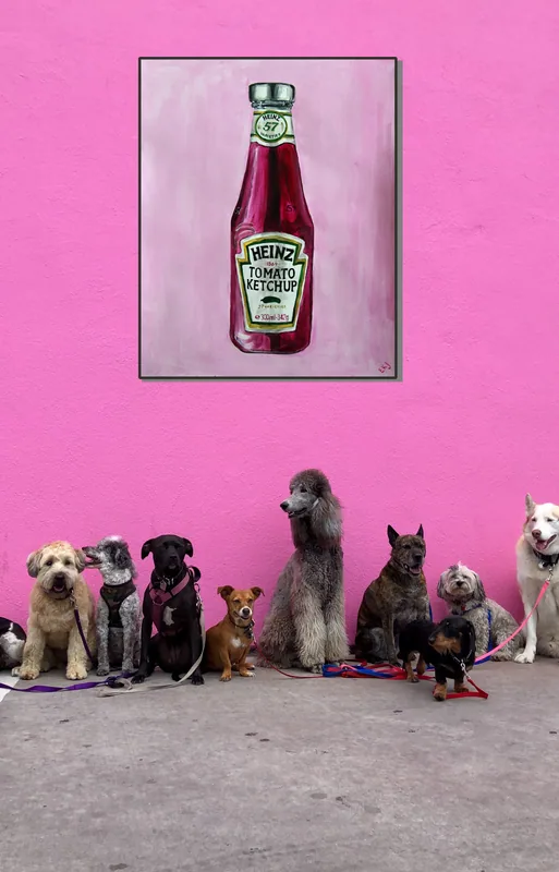 Painting by Emily K. Joynt – Grocery Pop