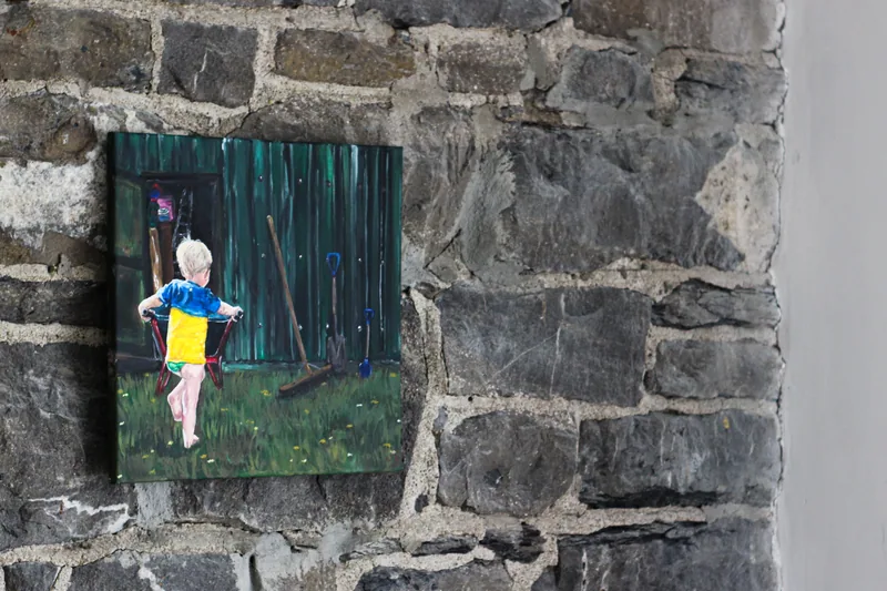 Painting by Emily K. Joynt – Family