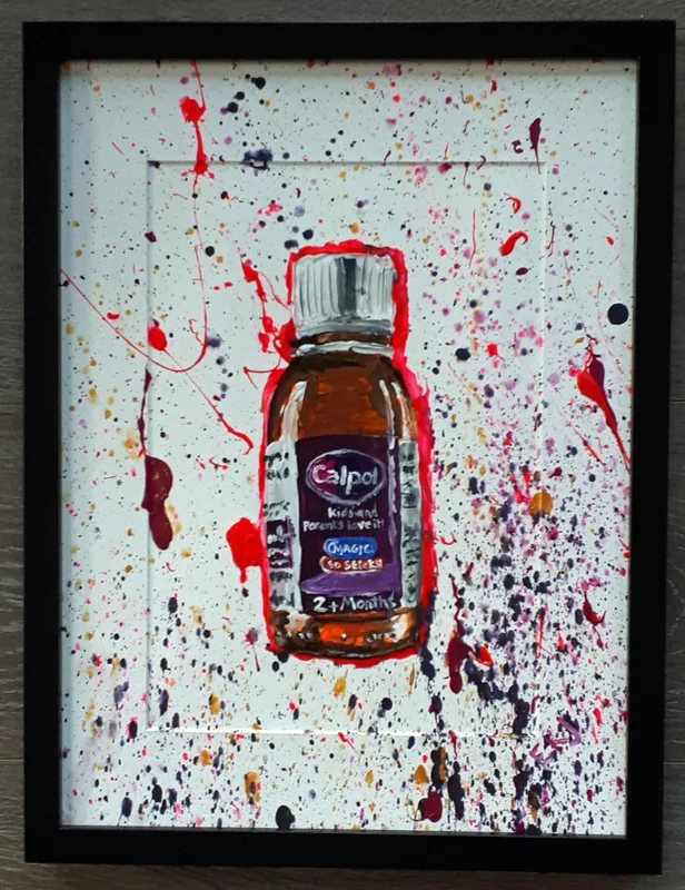 Painting by Emily K. Joynt – Grocery Pop