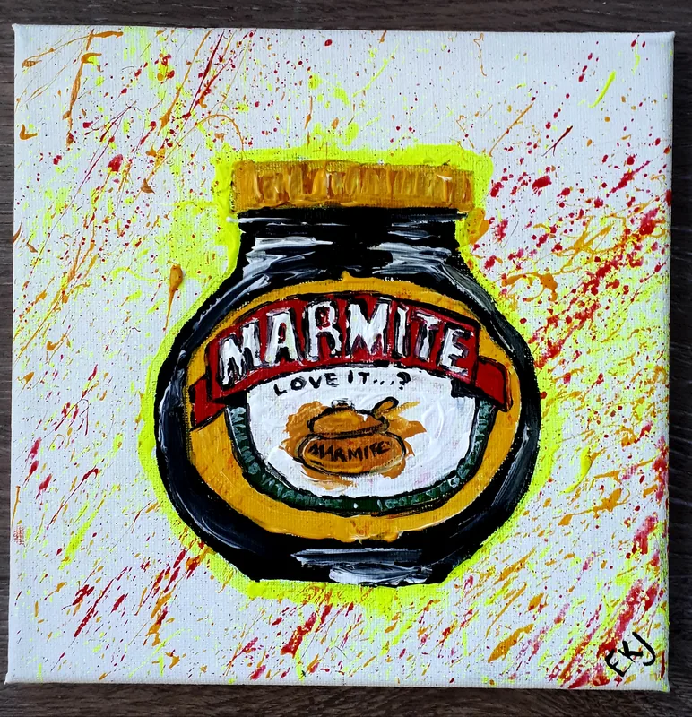 Painting by Emily K. Joynt – Grocery Pop