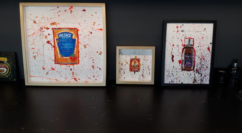 Painting by Emily K. Joynt – Grocery Pop