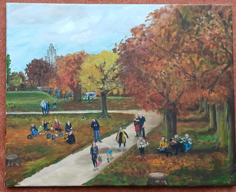 Painting by Emily K. Joynt
