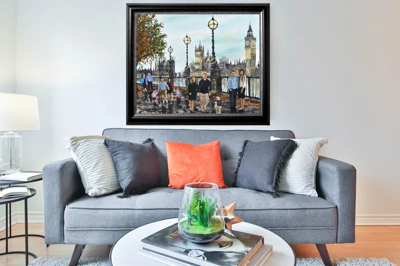 Painting by Emily K. Joynt – Family