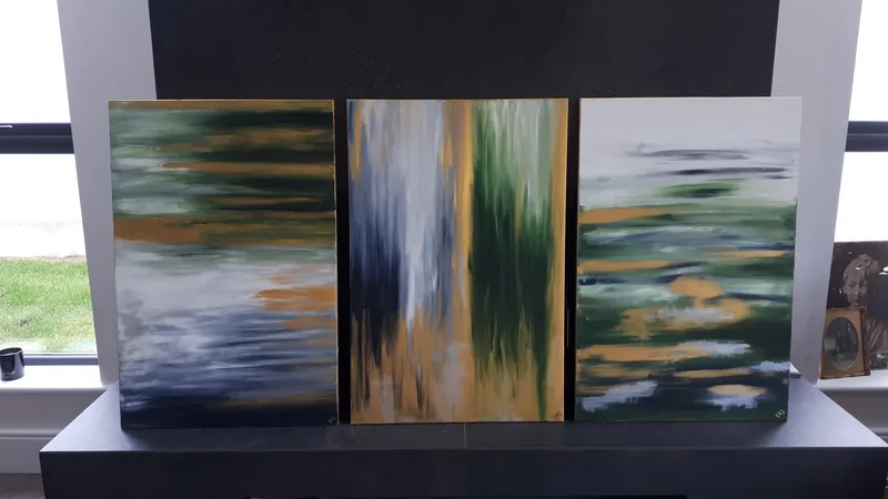 Painting by Emily K. Joynt – Abstract